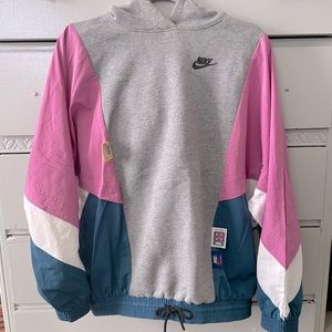 NIKE | oversized retro hoodie | size: xs